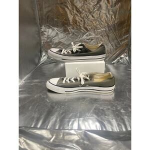 Converse Gray and White Athletic Shoes Gently worn Women's 10 Men's 8
